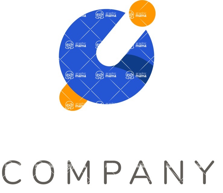 Business Logo Templates - vector graphics in a pack from GraphicMama - Colorful Spinning Top for Children Company